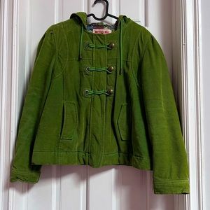 Vintage Mossimo Corduroy jacket with zipper and toggle buttons - L